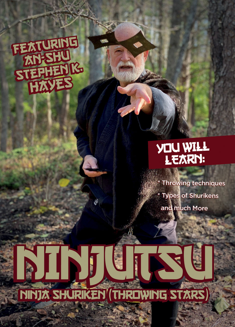 Ninjutsu Secrets DVD 3: Shuriken (Throwing Stars) with Stephen Hayes