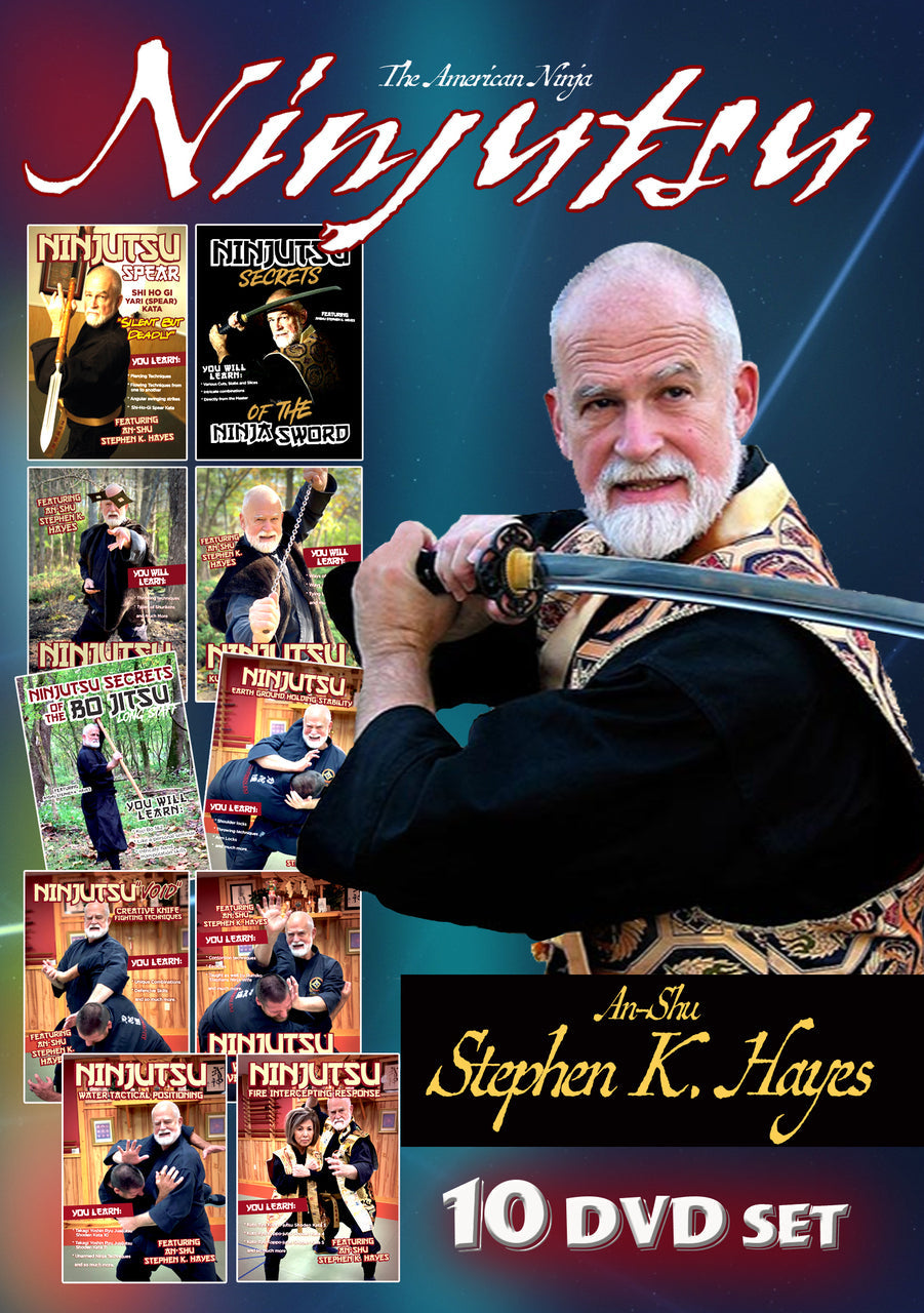 Ninjutsu Secrets 10 DVD Set with Stephen Hayes