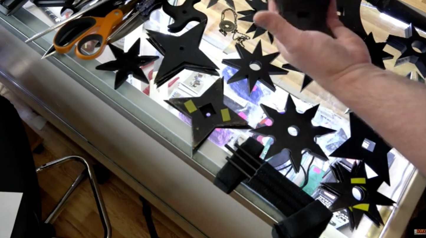 Shuriken - Throwing Stars of the Samurai & Ninja DVD with Todd Norcross