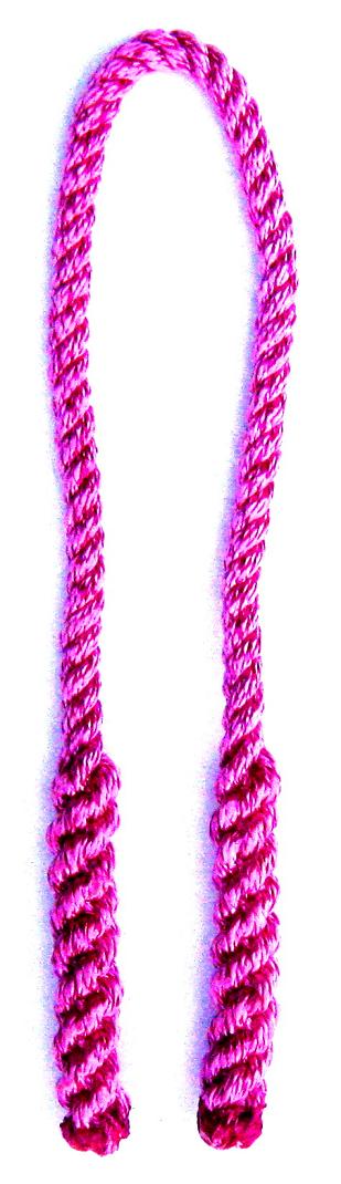 Pink Ninja Rope Kusari Fundo. Great for Ninjutsu, Budo Taijutsu and Ninpo!