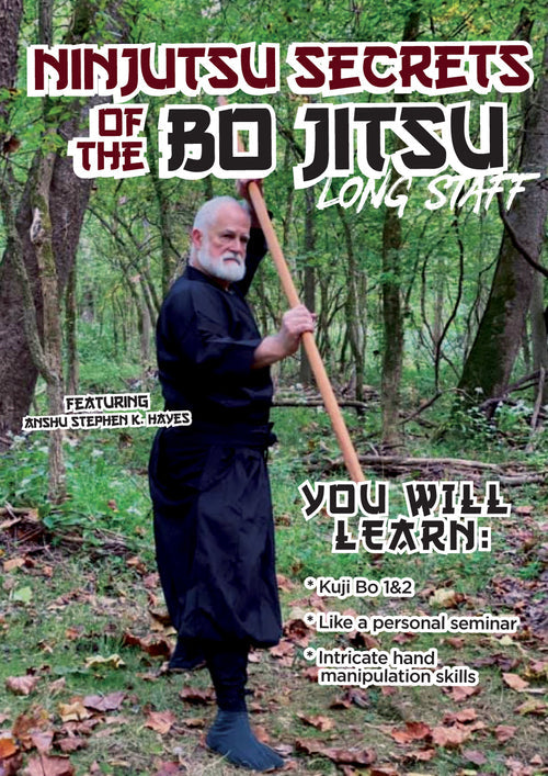 Ninjutsu Secrets DVD 5: Bo Jitsu (Long Staff) with Stephen Hayes