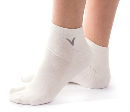 V-Toe Flip-Flop Split Toe Socks Tabi Style Thicker Durable - Ankle Socks
