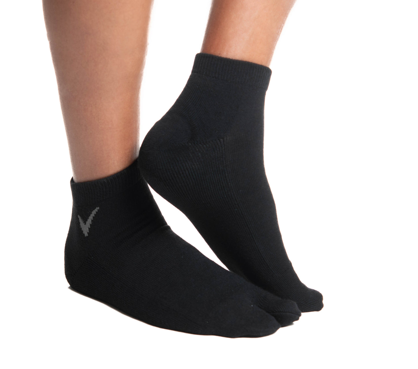V-Toe Flip-Flop Split Toe Socks Tabi Style Thicker Durable - Ankle Socks