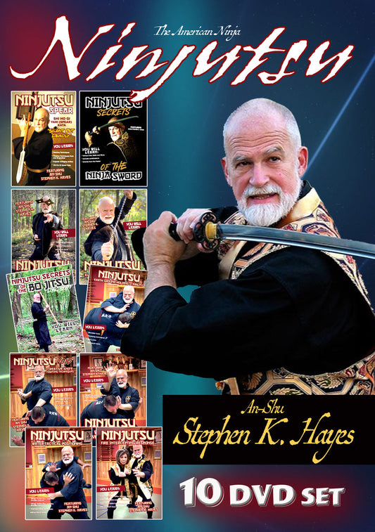 Ninjutsu Secrets 10 DVD Set with Stephen Hayes