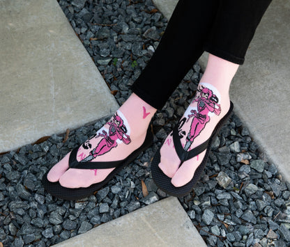 V-Toe Split-Toe, Tabi Fun Pattern Socks
