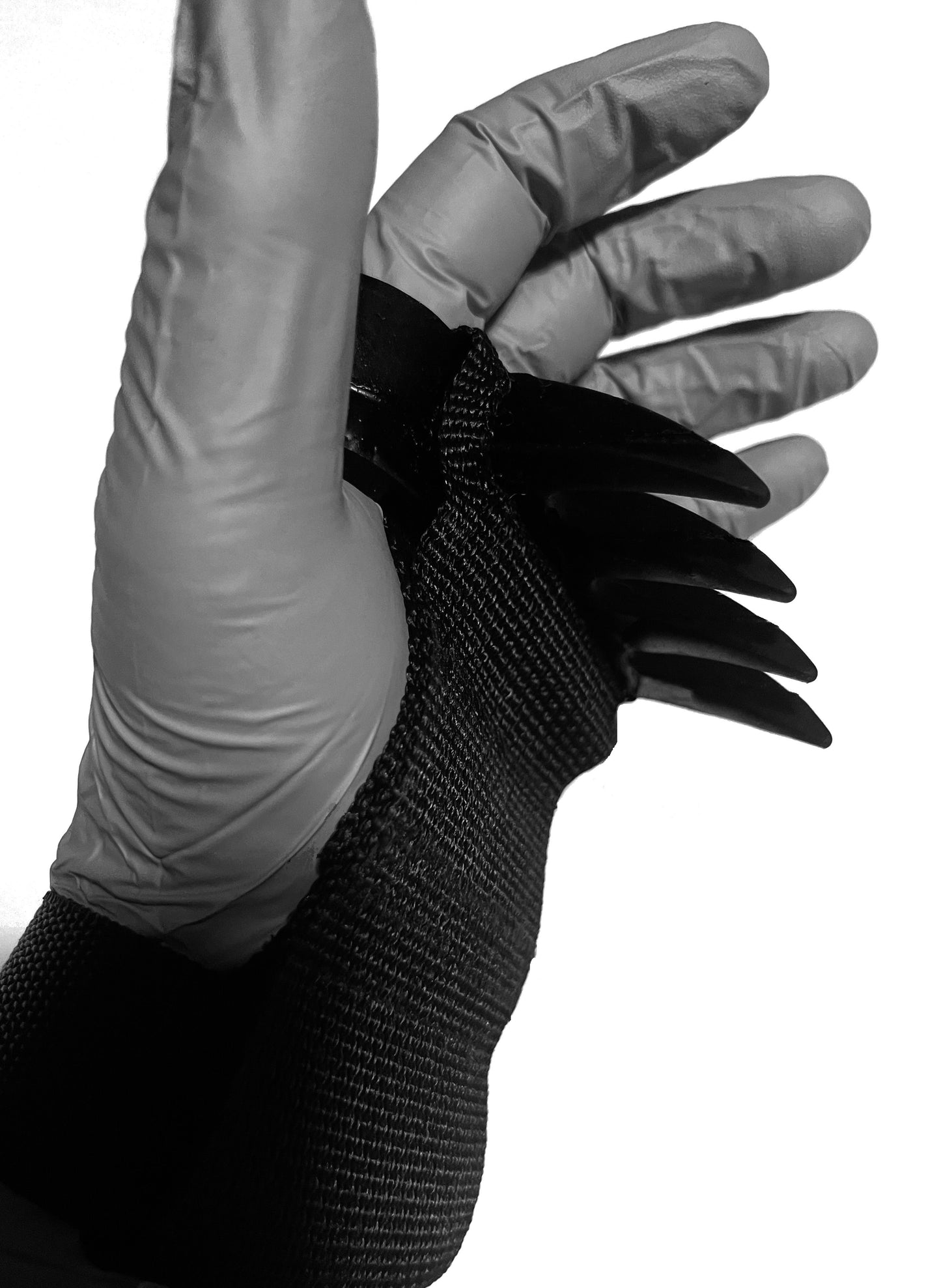 Ninja Rubber Training Shuko V5-Hand Claws. Perfect for Ninjutsu, Bujinkan, Budo Taijutsu and Ninpo!