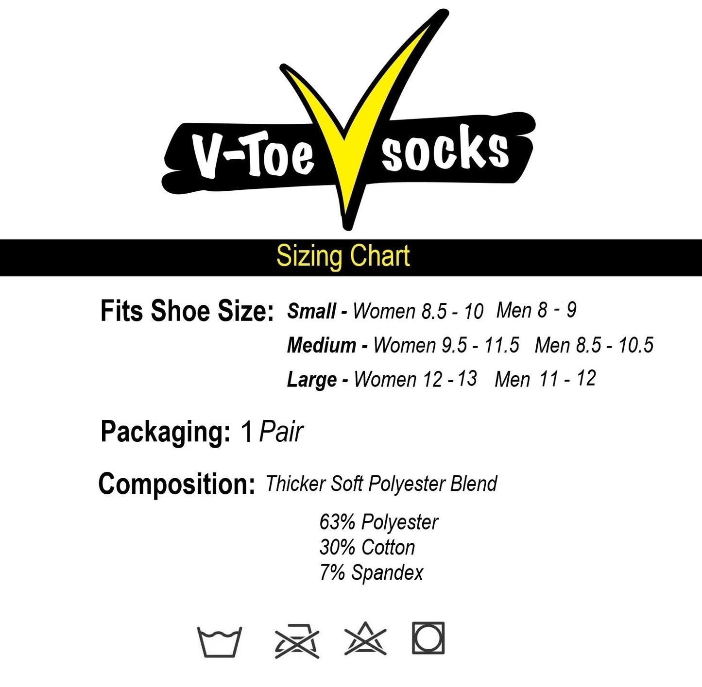 V-Toe Athletic Split-Toe Tabi Socks Thicker Mini Quarter Crew in Black, White or Gray