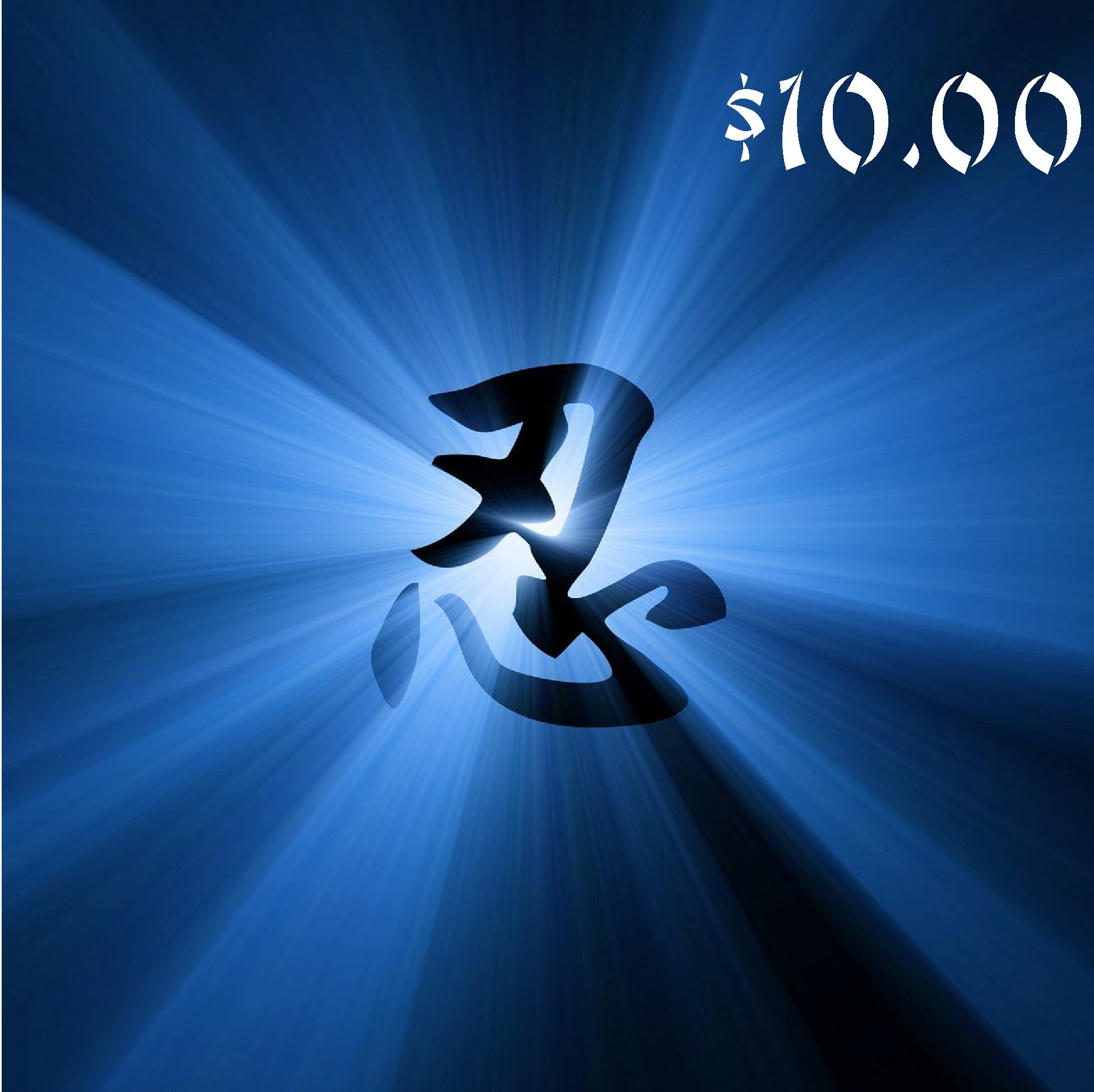 Gift Note Ninja Ninja Gift Card-Shinobi Gear – Shinobi Gear, Inc.