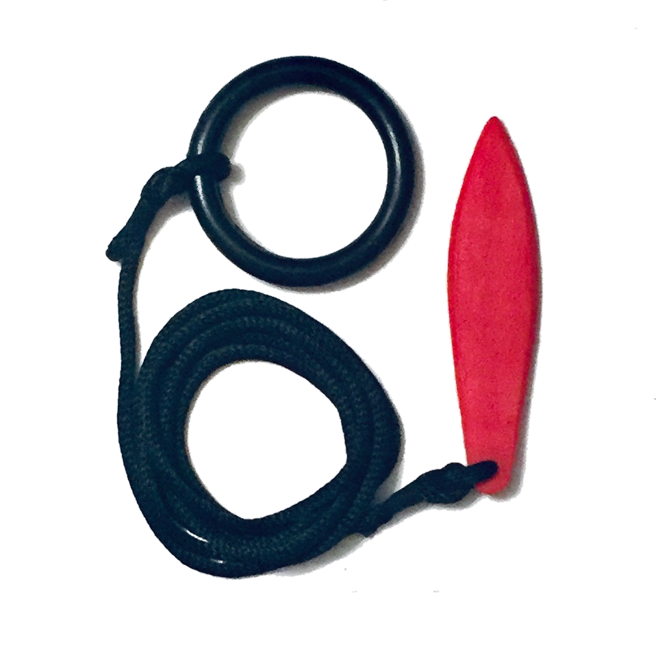 Ninja Training Rubber Mori Pyo Kunai Rope Dart – Shinobi Gear, Inc.